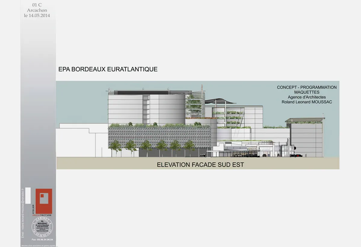 Sas Rn Moussac 2 0 Architecte Bassin Darcachon Concept Euratlantique Bordeaux