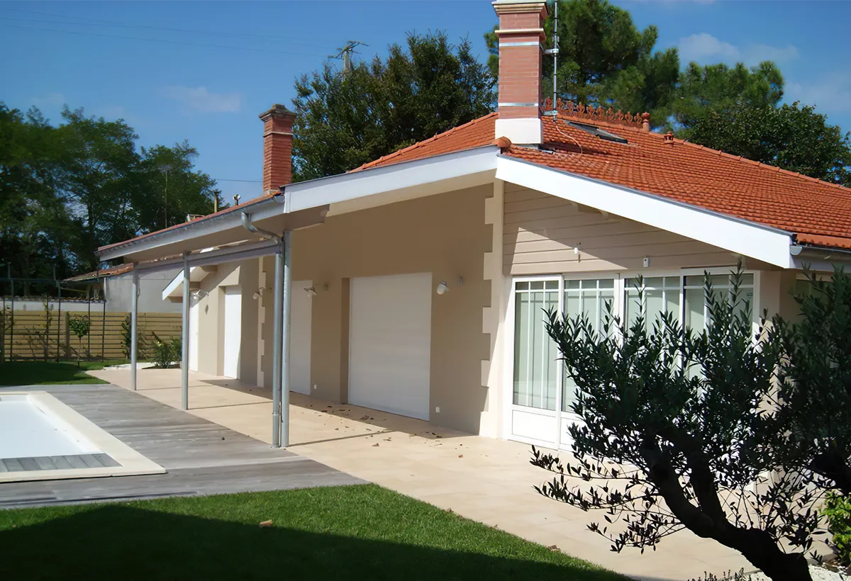 Sas Rn Moussac 2 0 Architecte Bassin Darcachon Trois Maisons Et Dependances A La Hume 1