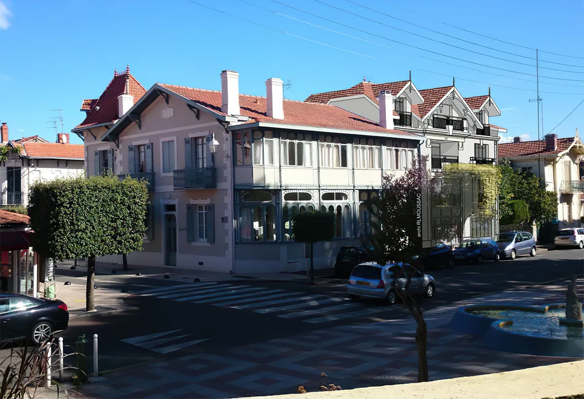 Sas Rn Moussac 2 0 Architecte Bassin Darcachon Villa Sainte Cecile A Arcachon